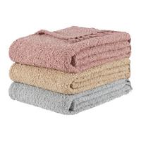 Pătură pufoasă Berkley, cca. 130x170cm - bej, Konventionell, textil (130/170cm) - Mömax
