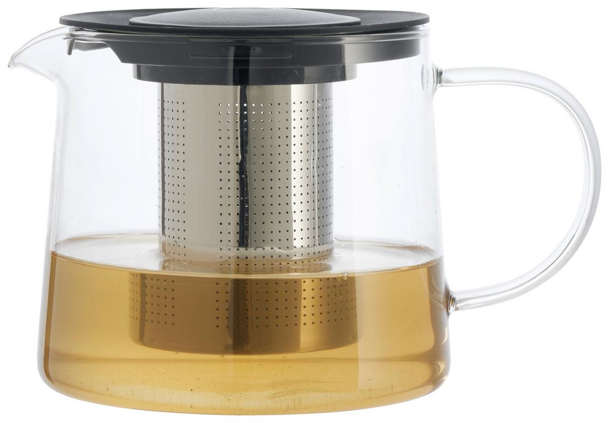 Teekanne Magnus ca. 1,5l - Klar, KONVENTIONELL, Glas/Kunststoff (15/13,3cm) - Mömax