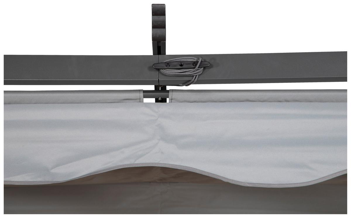 PERGOLA LAZIO - Grau, KONVENTIONELL, Textil (395/245/295cm) - Gardenson