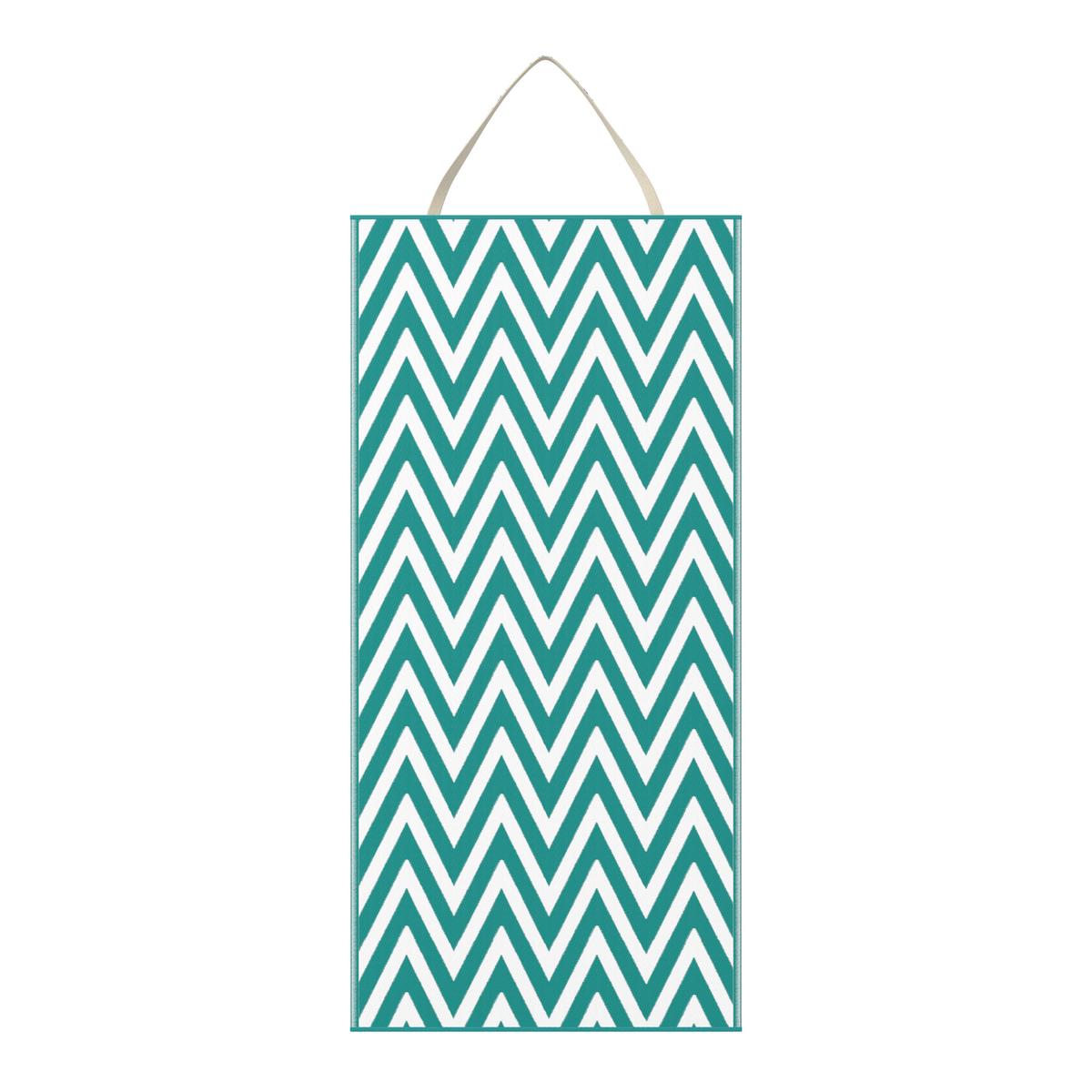 Strandmatte Riya Türkis ca. 70x170 cm - Türkis, MODERN, Kunststoff/Textil (70/170cm) - Bessagi Garden