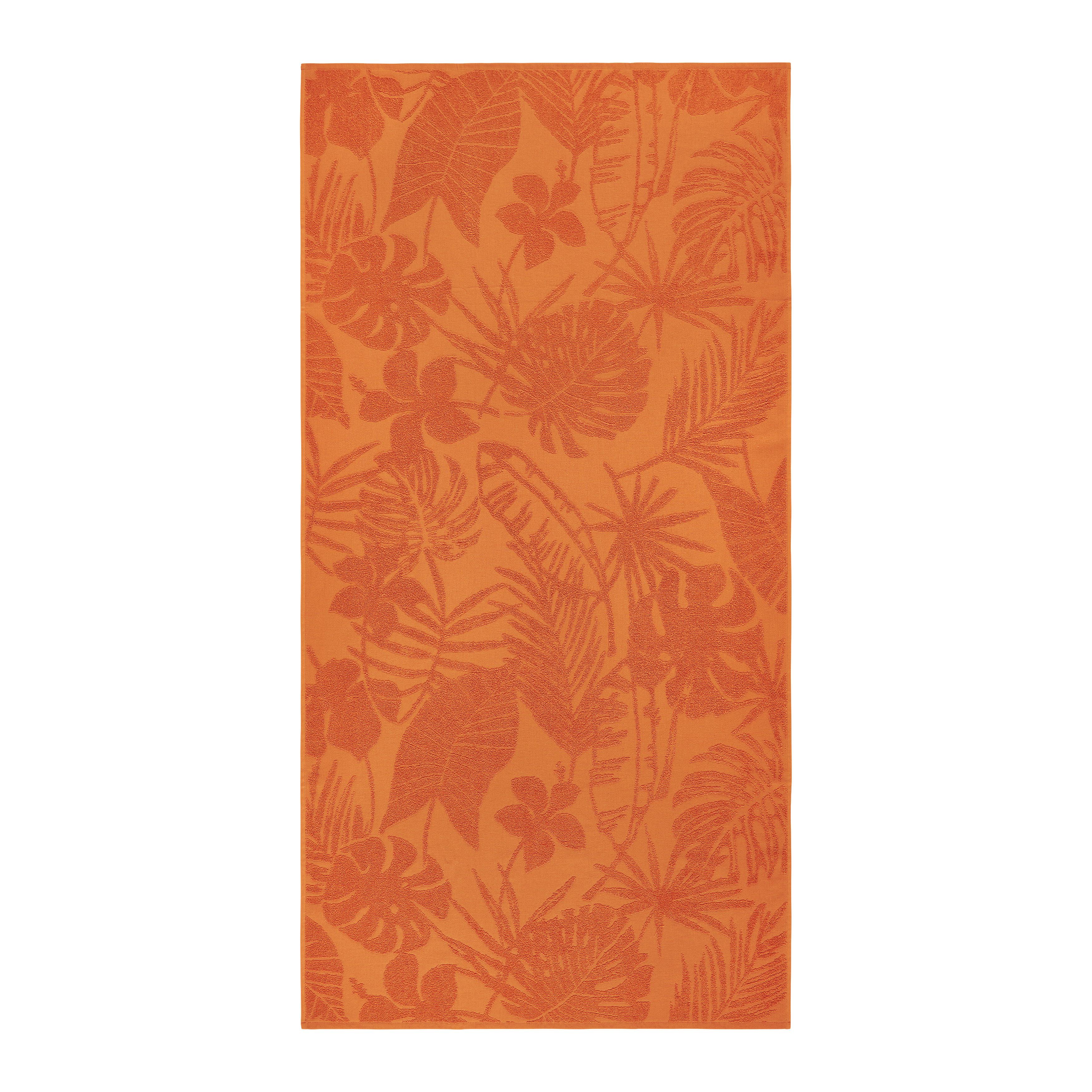 Prosop Nelly cca. 90x180 cm - portocaliu, textil (90/180cm) - Mömax