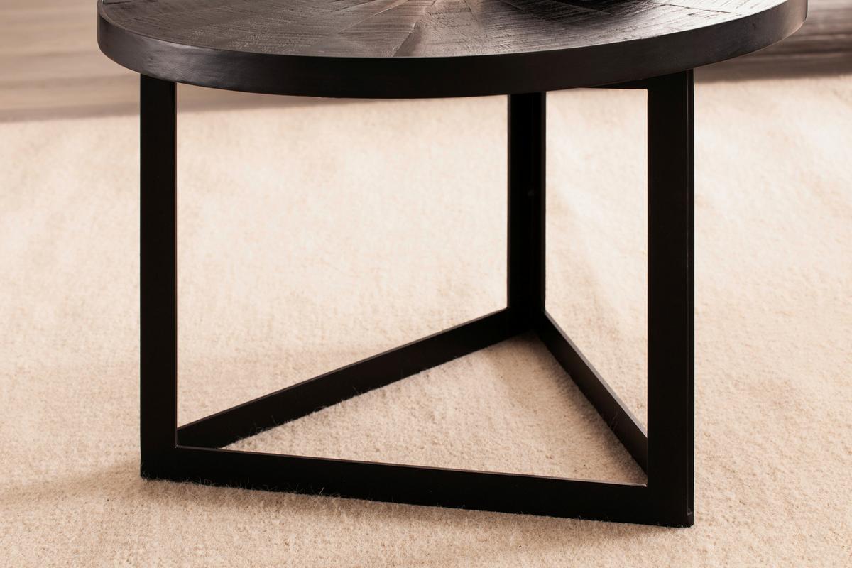 COUCHTISCH WL6.790 - Schwarz, Design, Holz/Holzwerkstoff (58/58/40cm) - MID.YOU