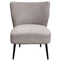 Fotelja Tessa - siva/crna, Moderno, drvo/metal (59/77/67cm) - Mömax