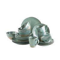 KOMBISERVICE KOMBISERVICE, 934082 - Türkis/Grün, Basics, Keramik - Mäser