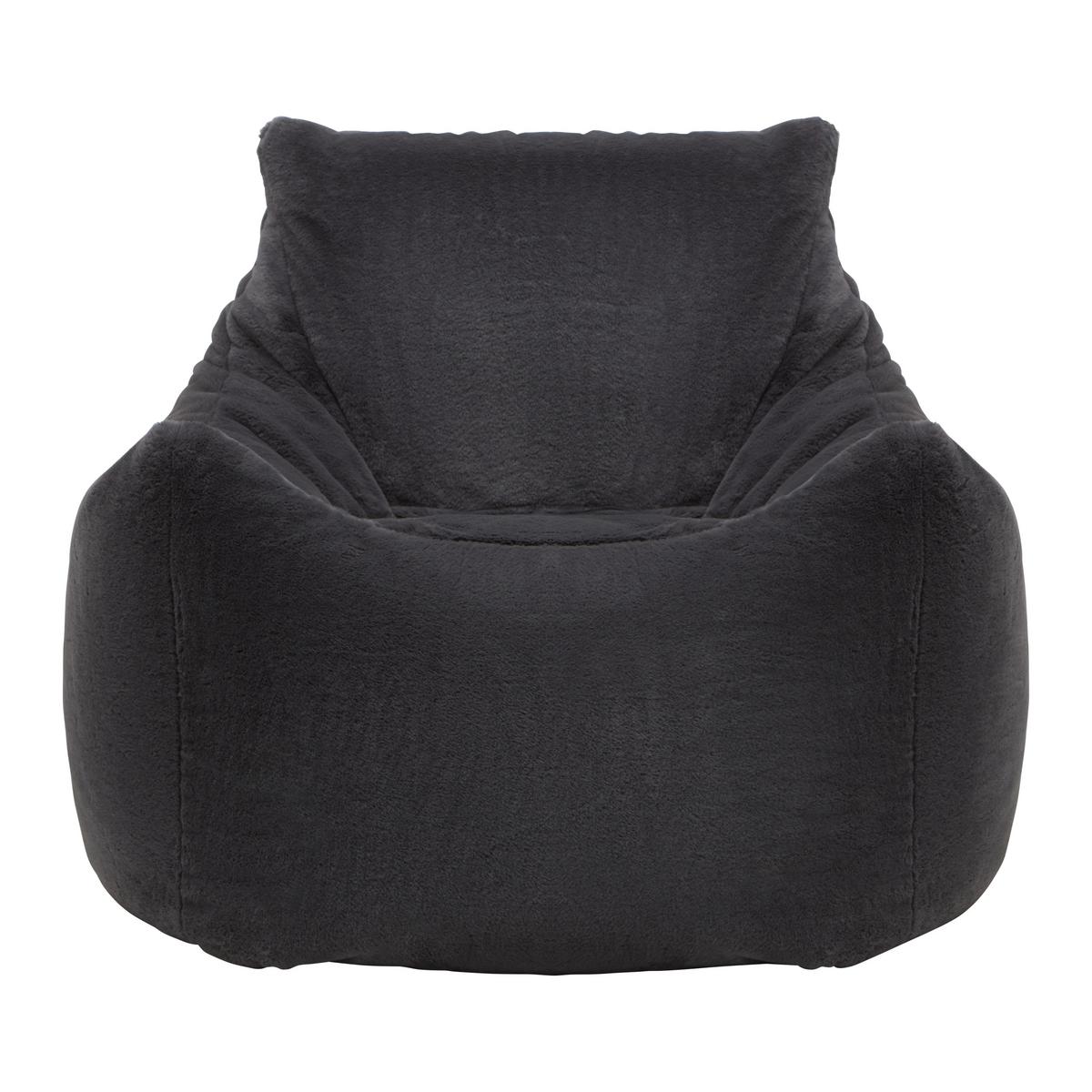 Sitzsack Storvik Graphitfarben - Graphitfarben, MODERN, Textil (100/75/100cm) - Mömax