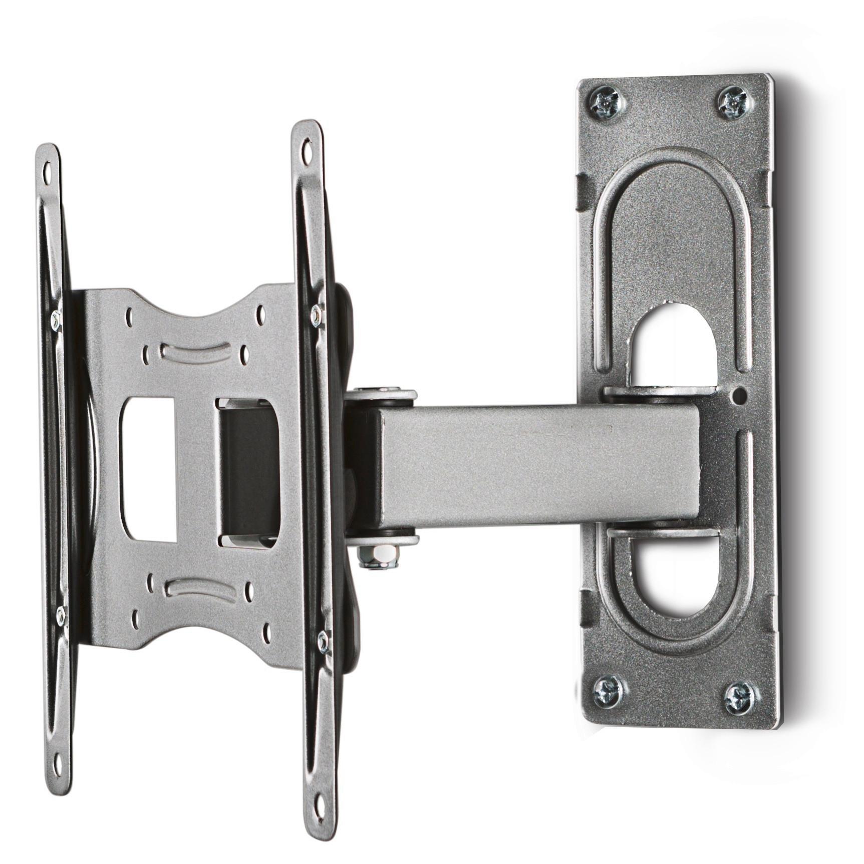 Stenski Nosilec Za Tv Fs 2, Srebrna, 27,8 Cm - srebrne barve, Konvencionalno, kovina (27,8/22,6/9,6cm) - MID.YOU