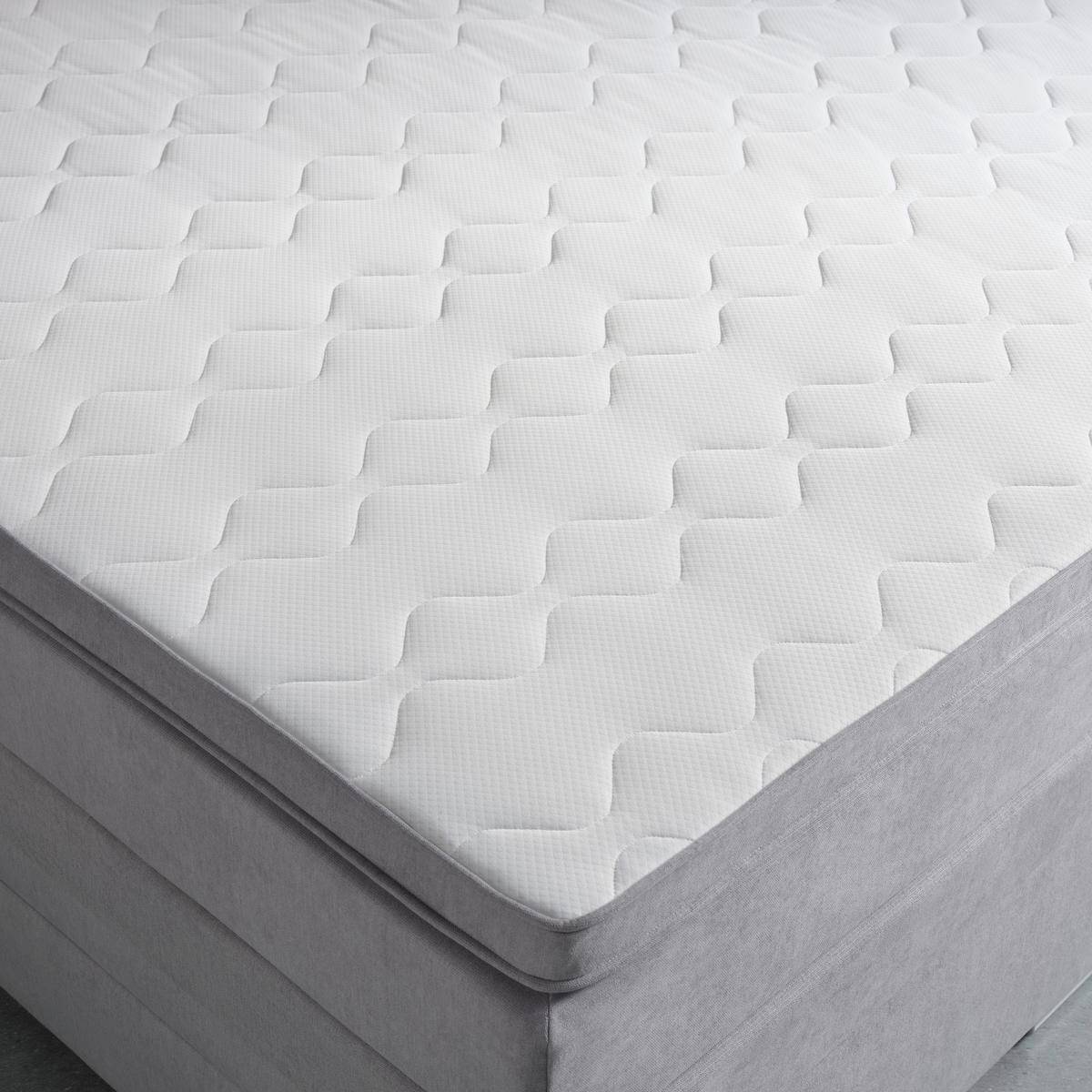 Boxspringbett Florida in Hellgrau ca. 180x200cm - Hellgrau, Konventionell, Holzwerkstoff/Kunststoff (180/200cm) - Premium Living