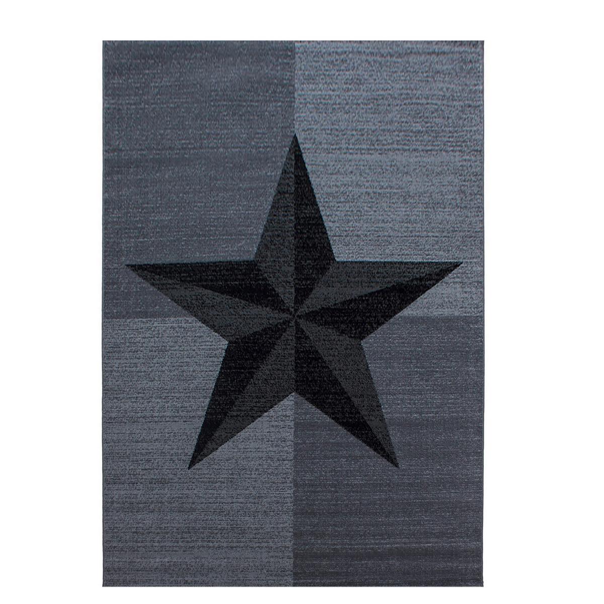 Webteppich Plus Grau ca. 140x200cm - Grau, Basics, Textil (140/200cm) - Novel