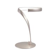 LED-Tischlechte Infinity Silberfarben max. 12 Watt - Silberfarben, Design, Metall (17/24cm)