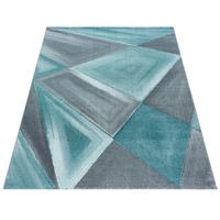 Webteppich Beta Blau ca. 200x290cm - Blau, Basics, Textil (200/290cm) - Novel