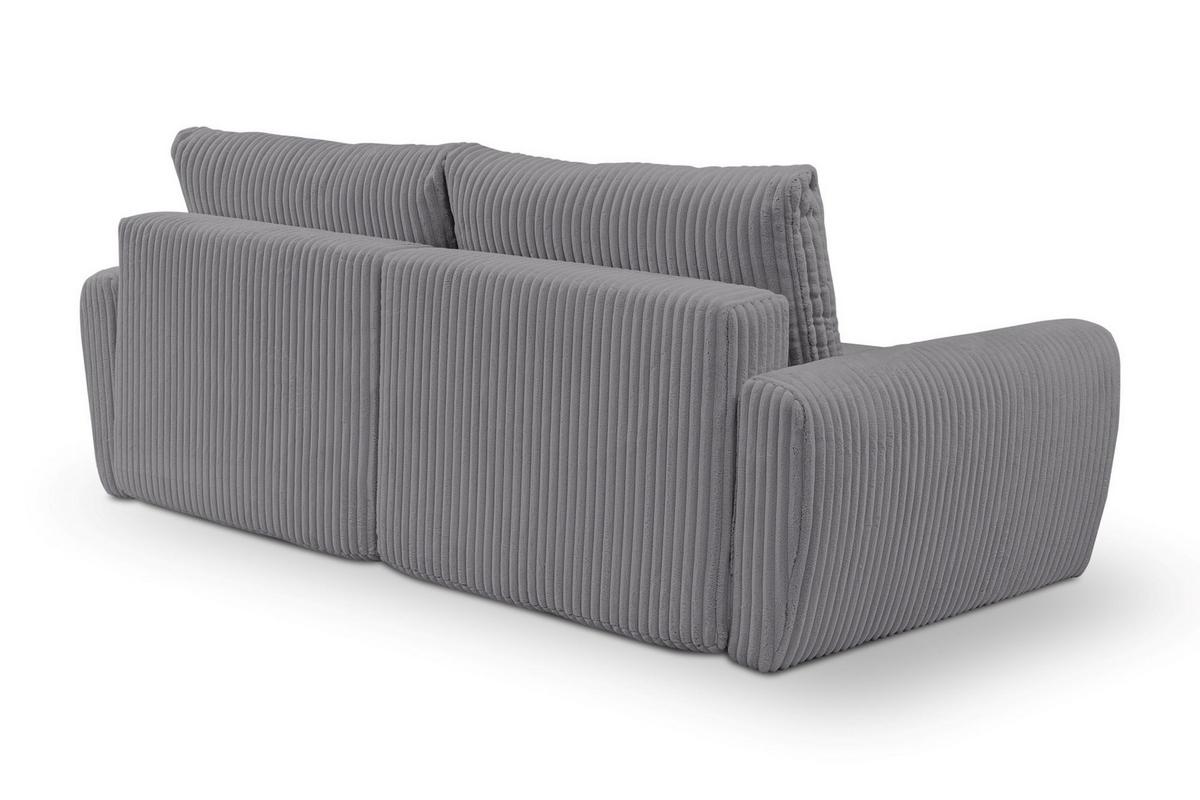 Canapea extensibila MEVI - antracit, Modern (240/72-90/120cm) - Premium Living