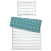 Ágyneműhuzat-garnitúra Kira - kék/fehér, Modern, textil (140/200cm) - Modern Living