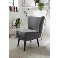 Sessel in Grau 'Lord' - Schwarz/Grau, Trend, Holz/Holzwerkstoff (65/89/70cm) - Livetastic Sessel in Grau 'Lord' - Schwarz/Grau, Trend, Holz/Holzwerkstoff (65/89/70cm) - Livetastic