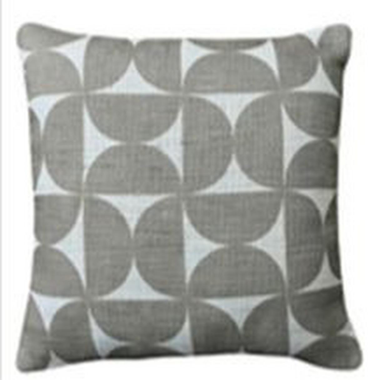 Díszpárna Bastian 45/45 - bézs/szürke, Konventionell, textil (45/45cm) - Mömax