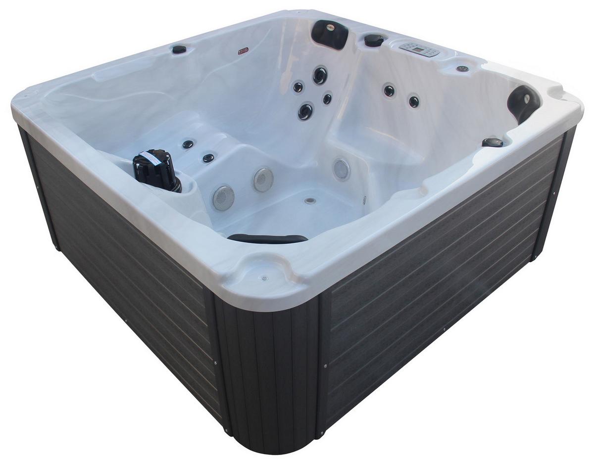 Jacuzzi Palma - fehér, műanyag/fém (190/86/190cm) - Sanotechnik