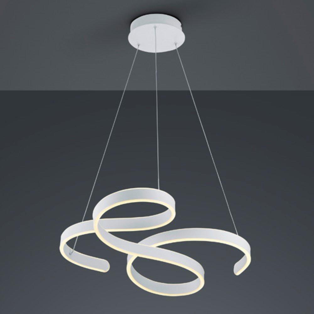 LED-Hängeleuchte Francis in Weiß matt max. 52 Watt - Design (72/150cm) - Trio Leuchten