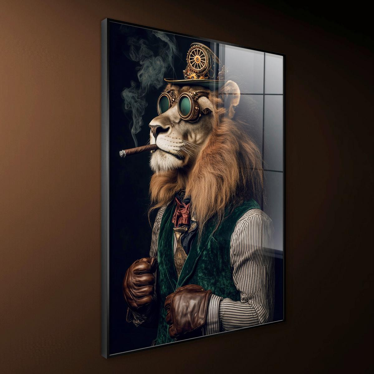 Glasbild Multicolor ca. 80x120cm - Multicolor, Basics, Glas/Holz (80/120cm)