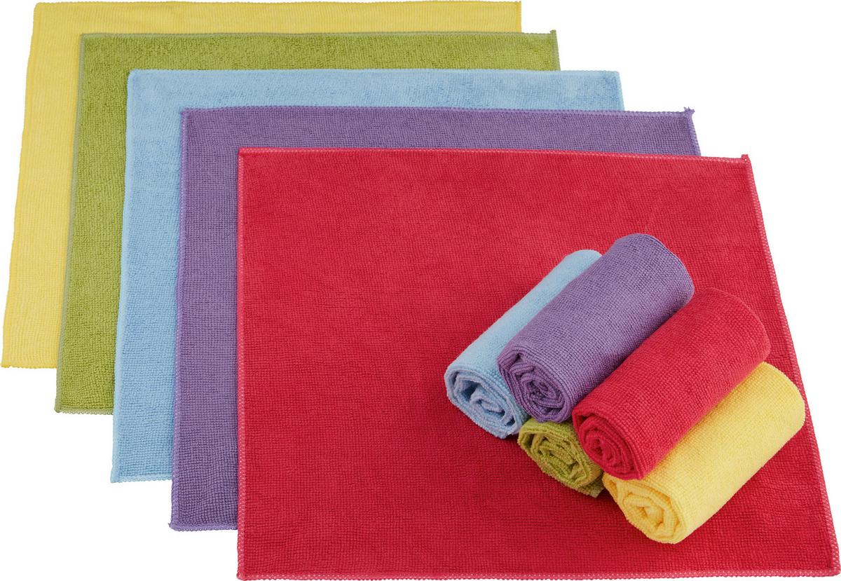 Mikrofasertuch Ricky in diversen Farben - Pink/Gelb (35/35cm) - Modern Living