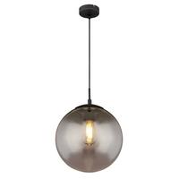Viseča Svetilka 15830h1 Blama - črna, Design, kovina/steklo (30/120cm) - Globo