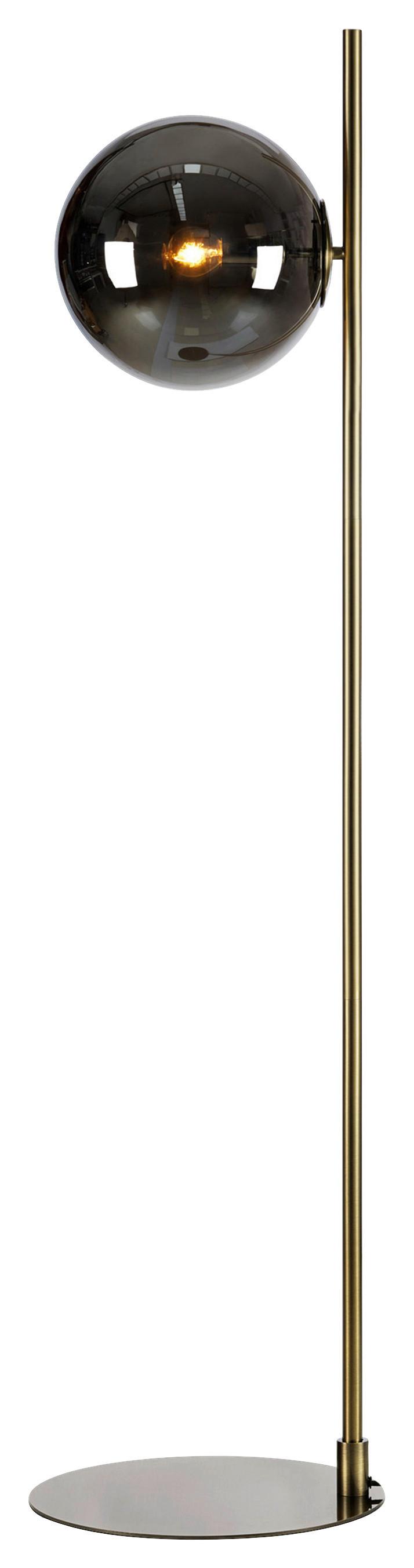 Stehleuchte Dione max. 40 Watt - Grau, Basics, Glas/Metall (33/33/134,5cm) - Markslöjd