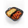 SILIKONFORM AIRFRYER HEIßLUFTFRITTEUSE - 4L - antracit, Klassisk, plast (21/21/8cm)