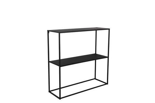 Konsolentisch Chloe in Schwarz - Schwarz, Modern, Metall (80/80/27cm) - Mömax