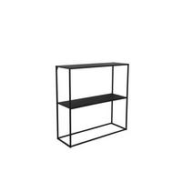 Konsolentisch Chloe in Schwarz - Schwarz, Modern, Metall (80/80/27cm) - Mömax
