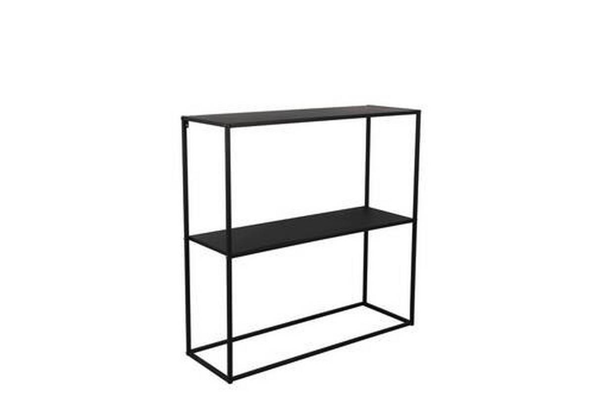 Konsolentisch Chloe in Schwarz - Schwarz, Modern, Metall (80/80/27cm) - Mömax