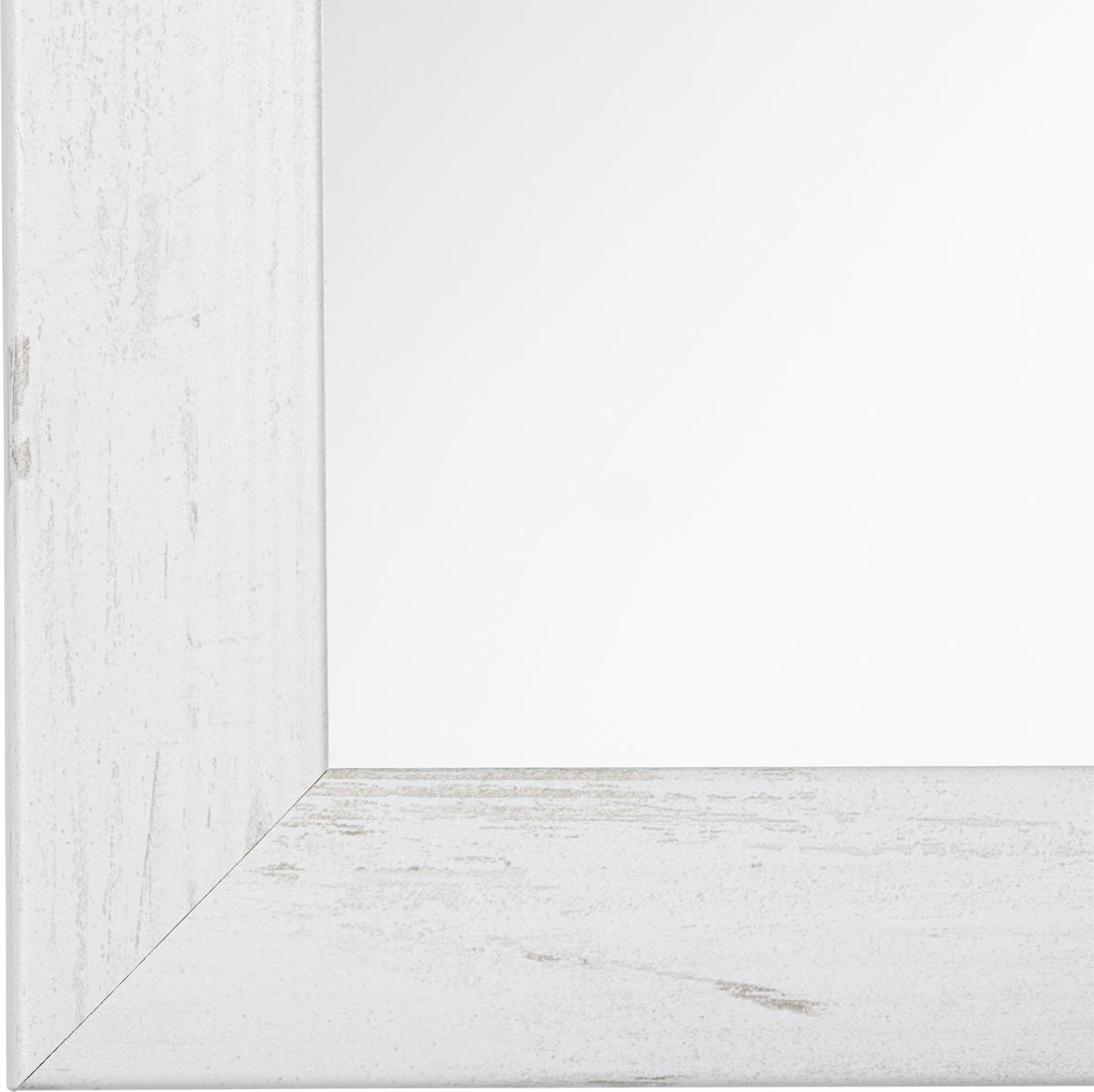 Wandspiegel ca. 40x160x2cm - Weiss, Glas/Holzwerkstoff (40/160/2cm) - Mömax