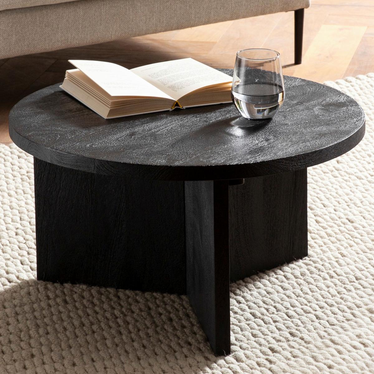 COUCHTISCH WL6.985 - Schwarz, Lifestyle, Holz (60/60/33cm) - Livetastic