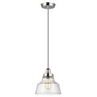 Viseća Svjetljka Baskin - boje nikla, Konvencionalno, staklo/metal (25.4/30.1cm) - Elstead Lighting