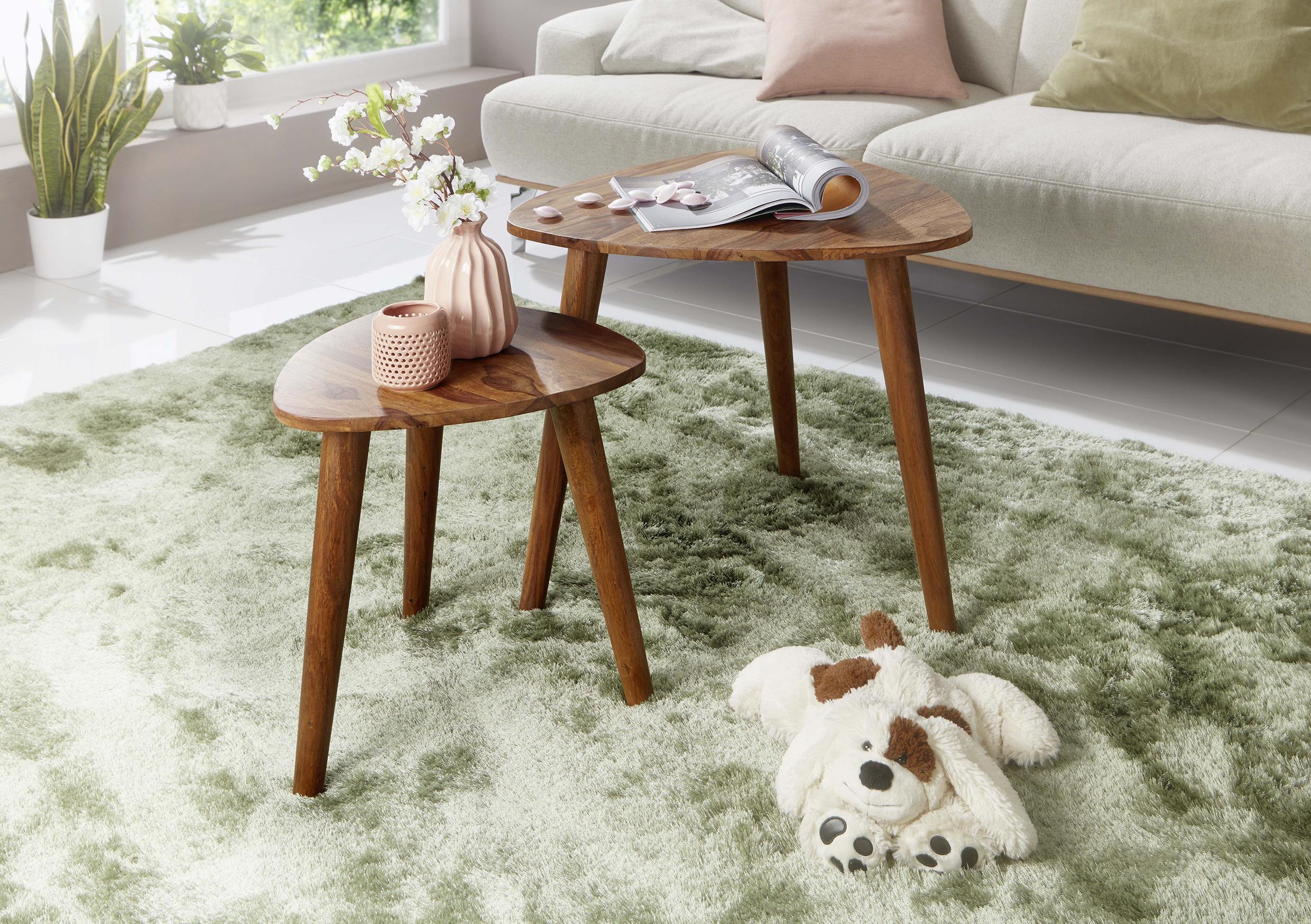 Set Miz Wl5.574 - barve indijskega rožnega lesa, Design, les (60/60/54cm) - MID.YOU