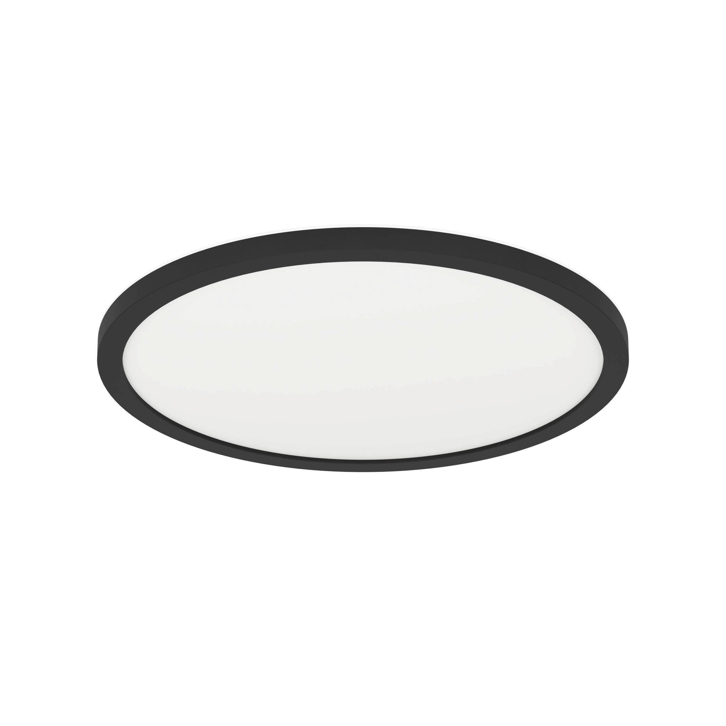 ŁAZIENKOWA LAMPA SUFITOWA 780904 CURITIBA - czarny/biały, Basics, tworzywo sztuczne (29,5/2,5cm) - Celina