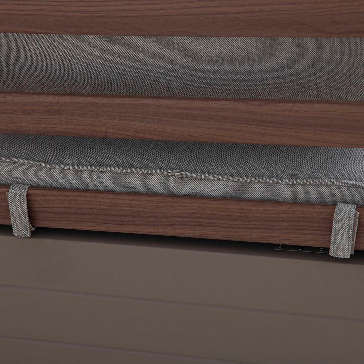 Loungegarnitur Gartensofa Faro Grau/Beige - Beige/Grau, Basics, Textil/Metall (146/191/56,5cm) - Modante