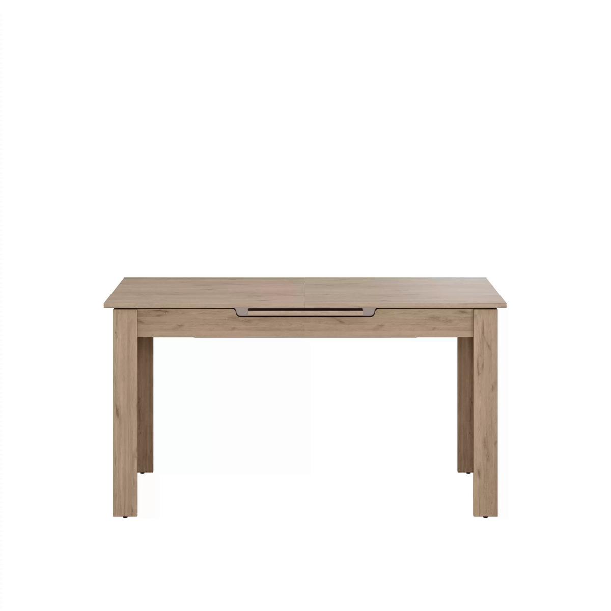 Ausziehtisch Andorra Eiche Artisan - Eiche Artisan, MODERN, Holzwerkstoff (140-180/80/75cm) - Mömax