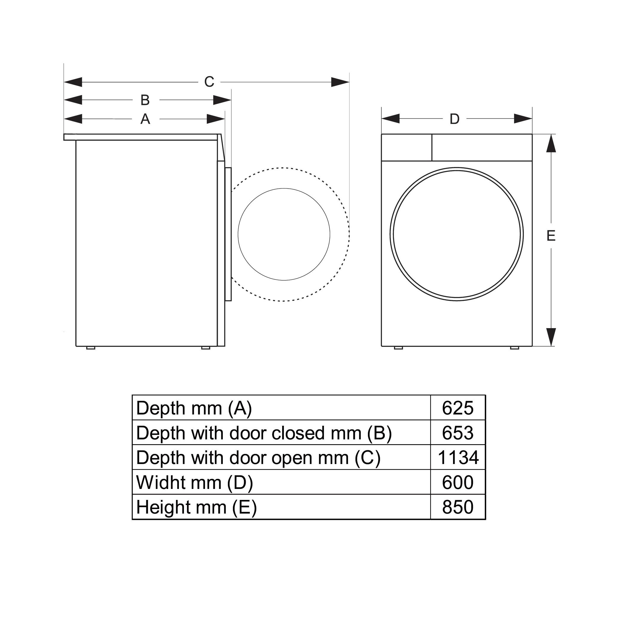 Wärmepumpentrockner DPNE82/GN - Gorenje