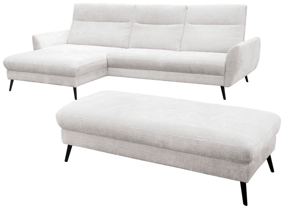 Coltar AMALFI - gri, Modern, carton/metal (202/300cm) - Premium Living