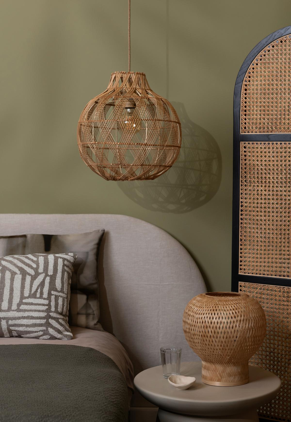 Namizna Svetilka Barbados, Bambus - naravne barve, Basics, naravni materiali (25/27cm) - Good & Mojo