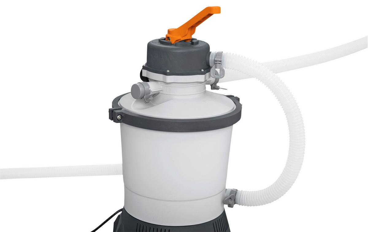 SANDFILTERPUMPE 58515 FLOWCLEAR - biały/szary, Konventionell, tworzywo sztuczne/metal (30,6/30,6/62cm) - Bestway