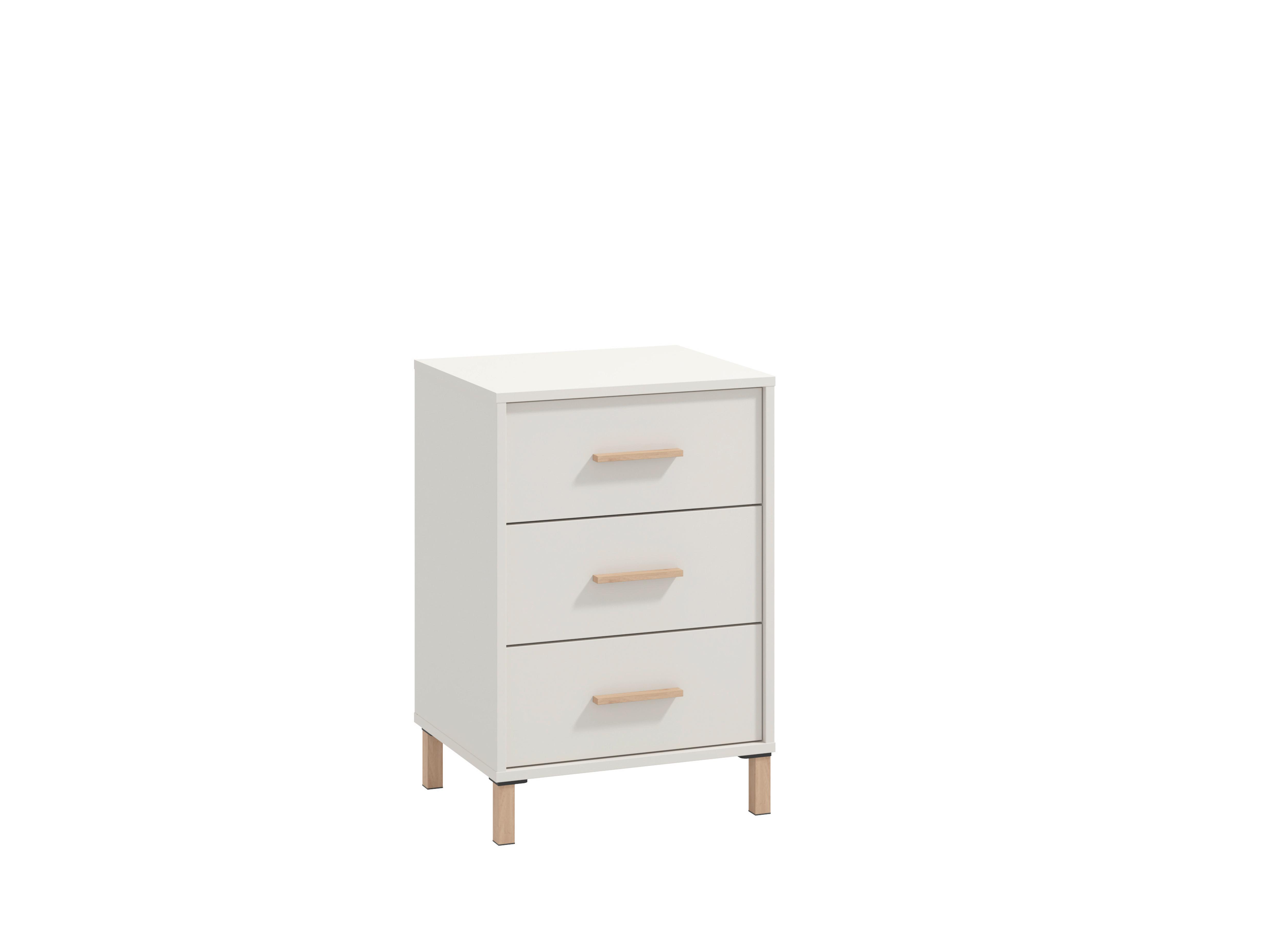 Éjjeliszekrény Belfort - kasmírszínű, Modern, faalapú anyag (48/71/40cm)