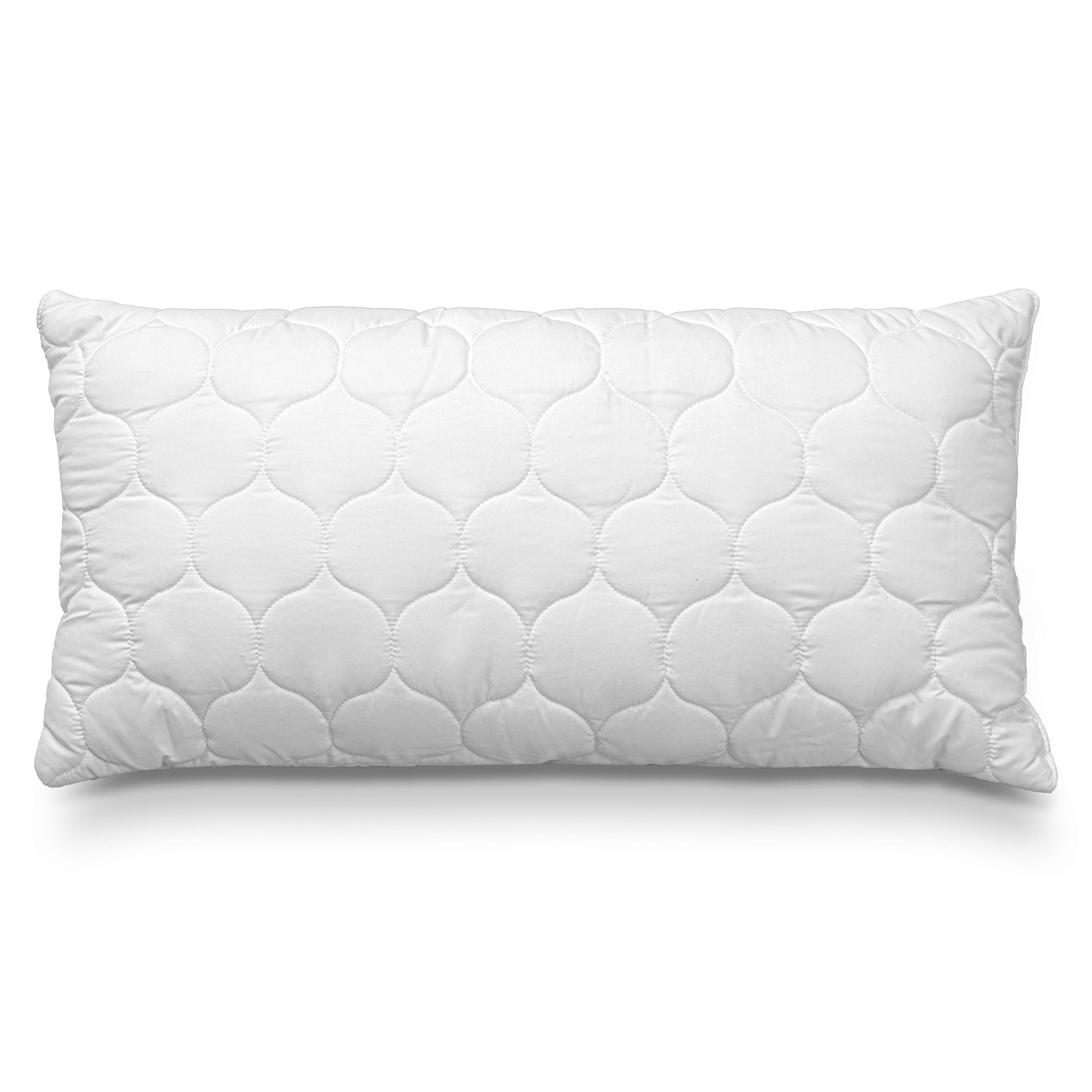 PODUSZKA POD GŁOWĘ GRETA - biały, Basics, tkanina (40/80cm) - John Cotton