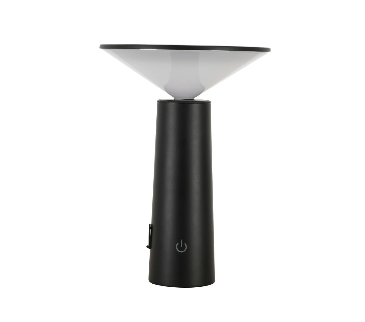 Zunanja Led-svetilka Kolim - črna, Romantika, umetna masa (14/19cm) - Modern Living