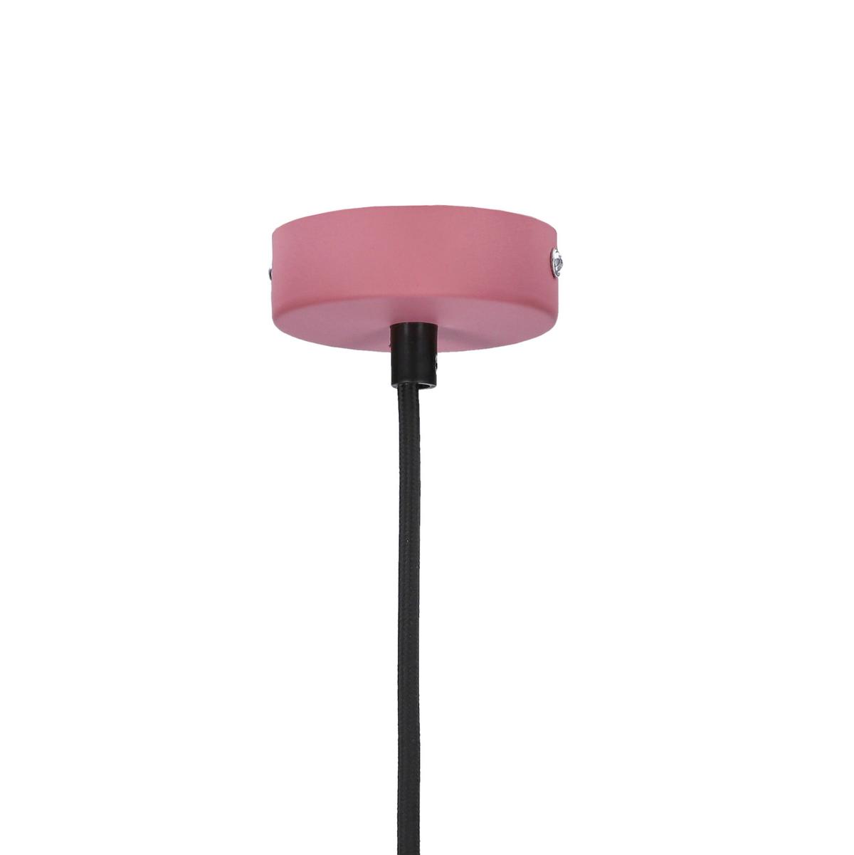 Viseća Svjetiljka Faro - pink/crna, Trend, metal (13/13/80cm)