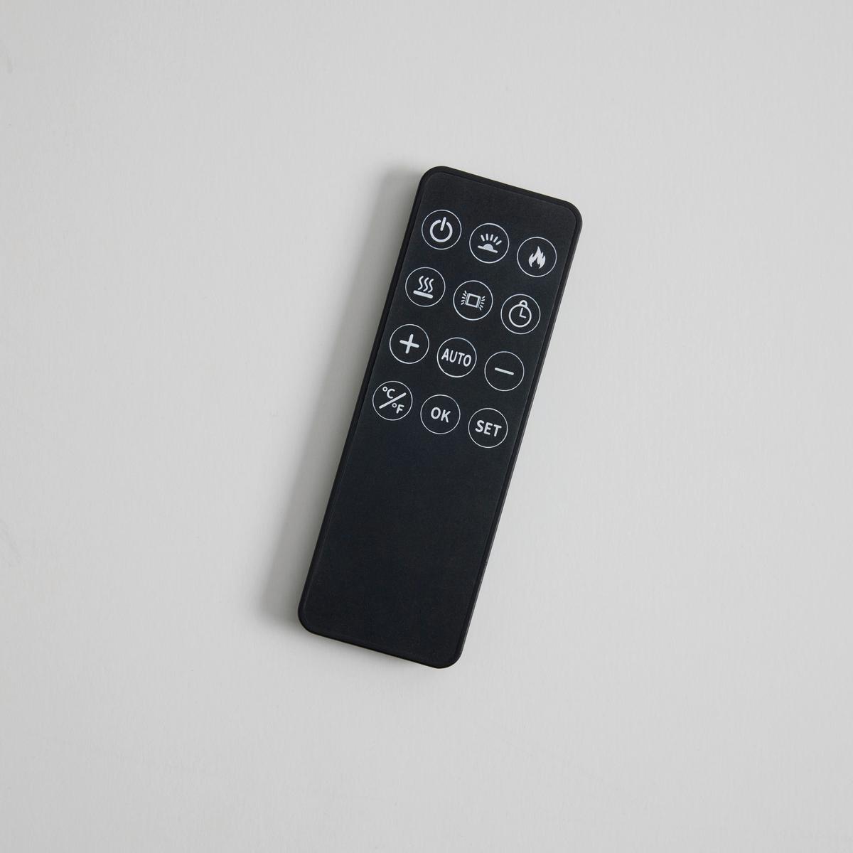 Elektrokamin Blaze Schwarz Wandmontage mit Fernbedienung - Schwarz, MODERN, Glas/Metall (127/50/10,5cm) - Premium Living