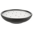 Kerze Im Topf Ian in Schwarz/Weiß - Schwarz/Weiß, LIFESTYLE, Keramik (30/7,5cm) - Mömax modern living