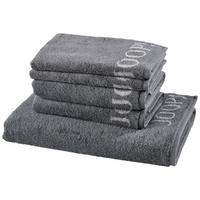 ZESTAW RĘCZNIKÓW FROTTE 1600 JOOP! CLASSIC DOUBLEFACE - antracytowy/szary, Basics, tkanina - Joop!