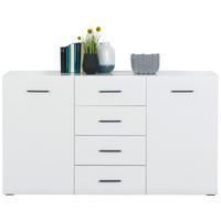 KOMODA AVANTI - biały, Basics, materiał drewnopochodny/tworzywo sztuczne (150/84,6/41,6cm) - MID.YOU