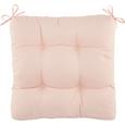 Sitzkissen Elli Rosa 40x40cm - Rosa, Textil (40/40/7cm) - MÖMAX modern living
