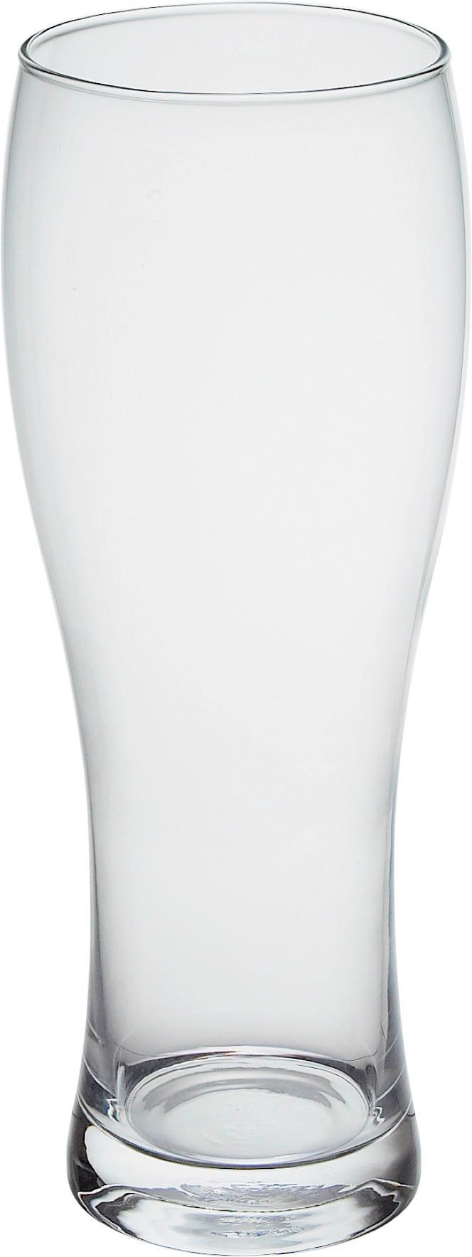 Pahar pentru bere din grâu 4343 - clar, sticlă (7,5/22/7,5cm)