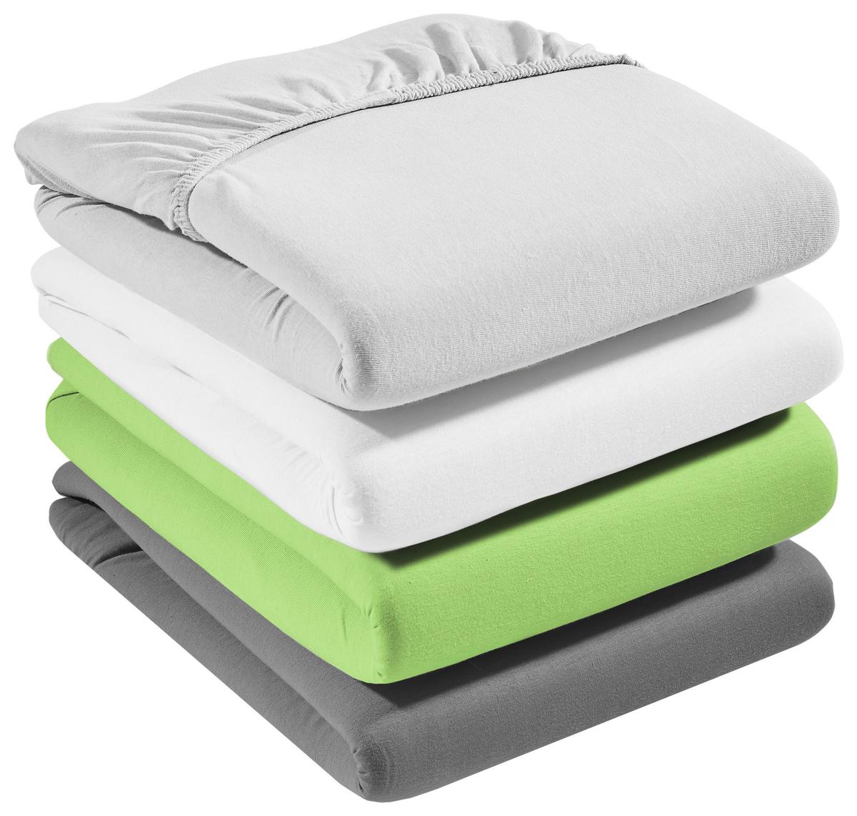 PRZEŚCIERADŁO Z GUMKĄ SISSI BASIC 2013 - kremowy, Basics, tkanina (100/200cm) - Esposa